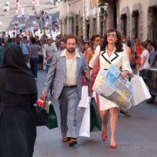 Paul Giamatti e Minnie Driver in una scena del film Barney's Version