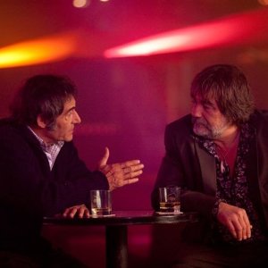 Gérard Lanvin e Olivier Marchal in una scena del film Le fils à Jo