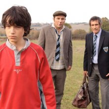 Vincent Moscato con Gérard Lanvin e il piccolo Jérémie Duvall nel film Le fils à Jo