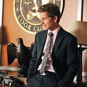 Matt Czuchry in una scena dell'episodio Breaking Fast di The Good Wife