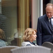 Senta Berger e Bruno Ganz in una scena del film Satte Farben vor Schwarz