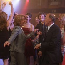 Senta Berger e Bruno Ganz in una scena divertente del film Satte Farben vor Schwarz