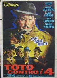 Locandina di Totò contro i quattro