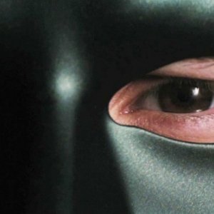 Primissimo piano di Seth Rogen dal film The Green Hornet
