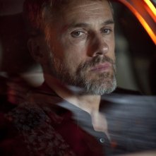 Primo piano di Christoph Waltz dal film The Green Hornet