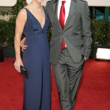 Susan e Robert Downey jr. sul red carpet dei Golden Globes 2011