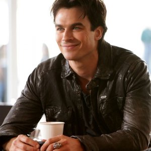 Ian Somerhalder in una scena dell'episodio Katerina di Vampire Diaries