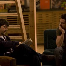 Ricky Memphis e Luca Bizzarri in una scena del film Immaturi