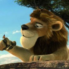 Sokrates, il leone romantico del film Animals United