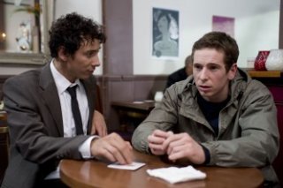 Al Weaver in una scena della commedia Honeymooner con Gerard Kearns
