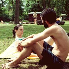 Annika Kuhl in una scena del film Blessed Events