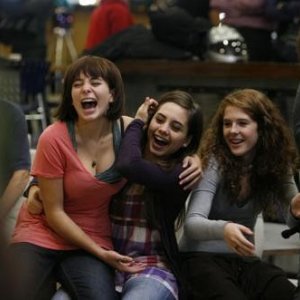 Candela Antón, Anna Castillo e Irene Trullén nel film Blog