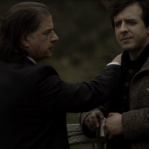 Gérard Meylan con Florient Azoulay nel film Le Thanato