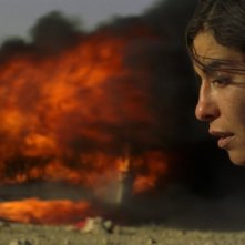 Primo piano di Mélissa Désormeaux-Poulin dal film La donna che canta