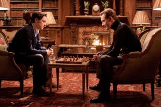 Faccia a faccia tra James McAvoy e Michael Fassbender in X-Men: First Class