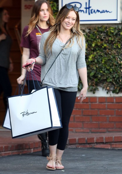 Hilary Duff fa shopping da Fred Segal in West Hollywood: 190443