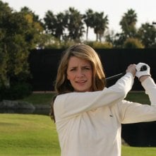 Mischa Barton sul campo da golf dell'episodio Sul campo da golf di The O.C.