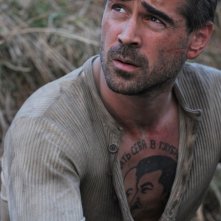 Un'immagine di Colin Farrell dal film The Way Back