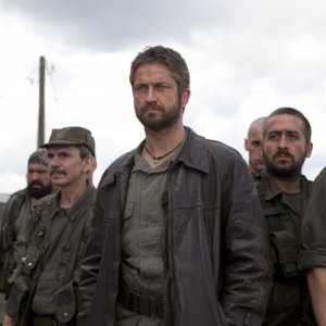 Gerard Butler in una scena di Coriolanus