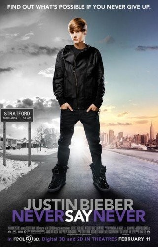Nuovo Poster Usa Per Justin Bieber Never Say Never 190797