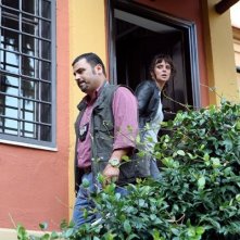 Sergio Friscia nel ruolo del sost. commissario Conte nel serial Caccia al Re - L a Narcotici