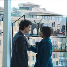 Andrea Bosca e Diane Fleri in una scena del film Febbre da fieno