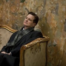 Colin Firth in una immagine del film The King's Speech