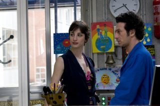 Ficarra con Francesca Inaudi nel film Femmine contro Maschi