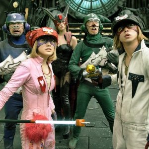 Kyoko Fukada, Saki Fukuda e Shō Sakurai, protagonisti del film Yattaman