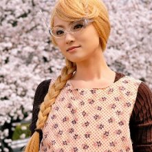 Saki Fukuda senza maschere in una scena del film Yattaman