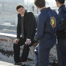 David Boreanaz nell'episodio The Daredevil in the Mold di Bones
