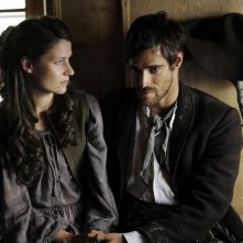 Inga Birkenfeld e Wolfgang Menardi nel film Bergblut