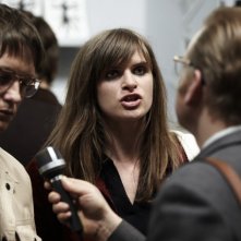 Lena Lauzemis ed August Diehl in una scena di if not us, who?, biopic dedicato alla terrorista Gudrun Ensslin