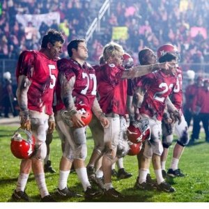 Un momento dell'episodio del Super Bowl di Glee