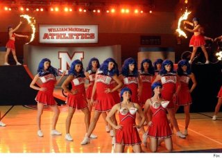 Una coreografia dell'episodio del Super Bowl di Glee