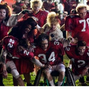 Una scena dell'episodio del Super Bowl di Glee