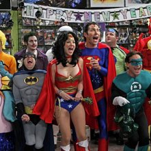 Una scena dell'episodio The Justice League Recombination di The Big Bang Theory