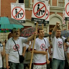 Una sequenza del documentario homo@lv, incenttrato sulla realtà LGBT lituana