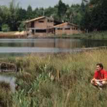 Ayrton Senna in un'immagine del film Senna
