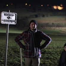 Benoît Poelvoorde in una significativa immagine della commedia Rien à déclarer