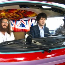 Ficarra e Picone in una sequenza del film Femmine contro Maschi