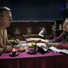 Gianfelice Imparato ed Eloma Ran Janz in una scena del film Into Paradiso (2010)