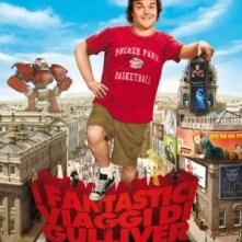 Poster italiano de I fantastici viaggi di Gulliver in 3D