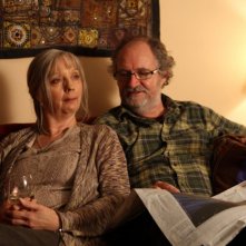 Una sequenza del film Another Year con Jim Broadbent e Ruth Sheen