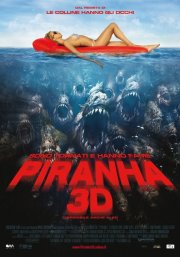 La locandina italiana di Piranha 3D