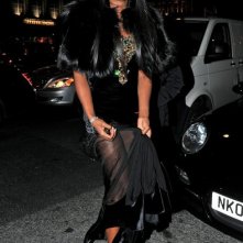 Naomi Campbell a Hong Kong nel 2010