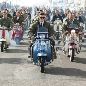 Sam Riley in un'immagine del film Brighton Rock