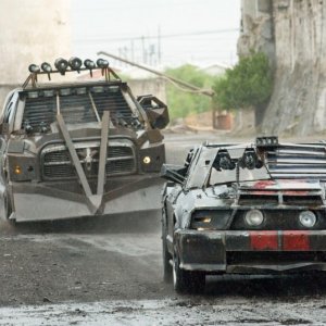 Una movimentata scena del film Death Race 2