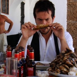 Una scena del film La vida sublime