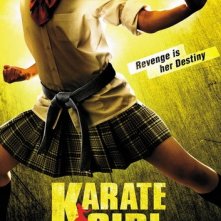 Un poster del film Karate Girl